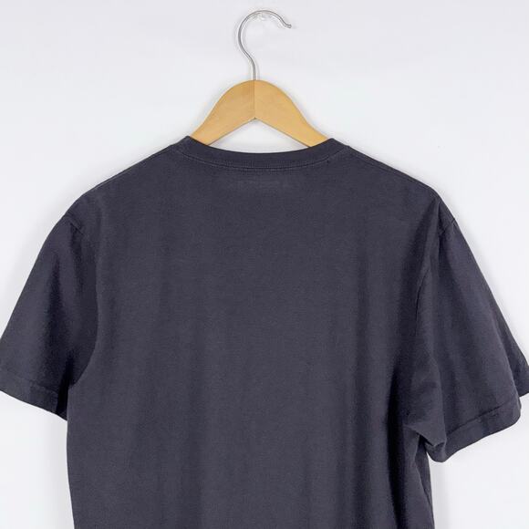 American Giant Men's Vintage Crew Short Sleeve Tee Medium Deep Gray - Picture 9 of 16